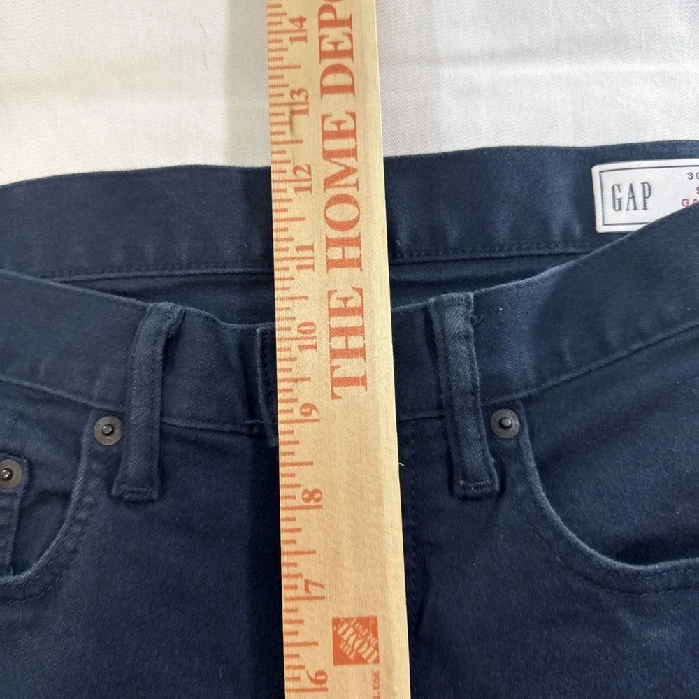 Gap Slim City Jeans Mens 30x30 Blue Gapflex Stretch Minimalist Normcore